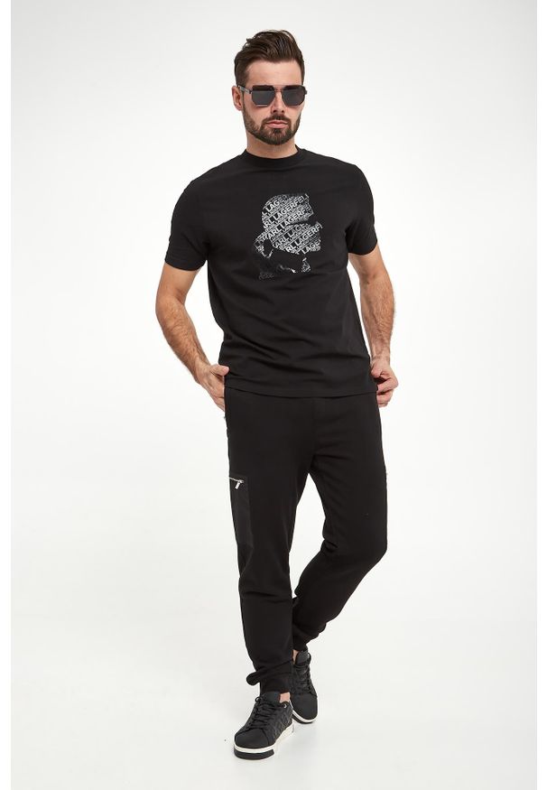 Karl Lagerfeld - T-shirt męski KARL LAGERFELD