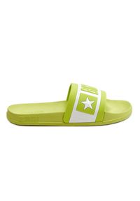 Big-Star - Damskie Klasyczne Klapki Big Star LL274742 Limonkowe zielone. Okazja: na spacer, na plażę. Kolor: zielony. Materiał: guma. Sezon: lato. Styl: klasyczny #5