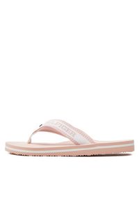 TOMMY HILFIGER - Tommy Hilfiger Japonki Hilfiger Webbing Pool Slide FW0FW07859 Écru #7