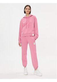 Please Bluza F0HPBUT000 Różowy Regular Fit. Kolor: różowy. Materiał: bawełna #4