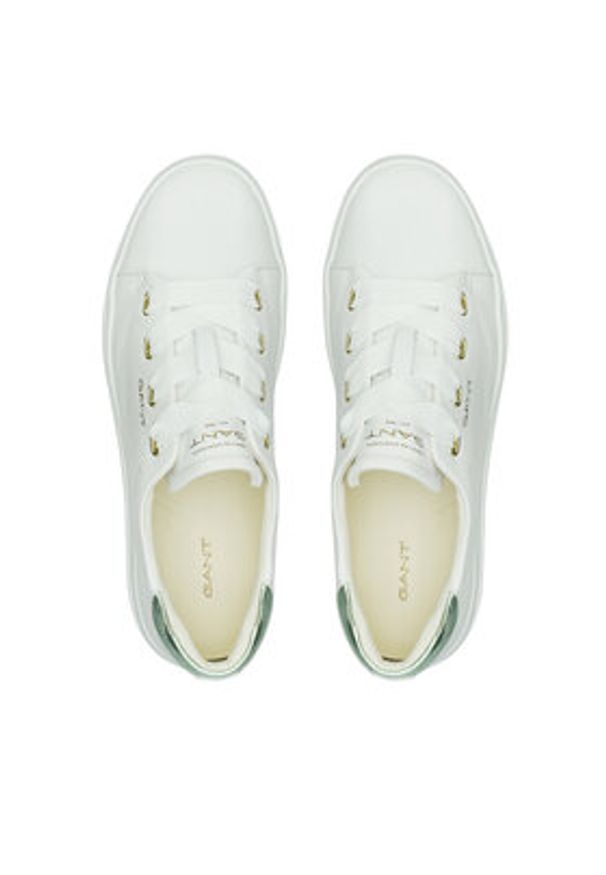 GANT - Gant Sneakersy 30531835 Biały. Kolor: biały. Materiał: skóra