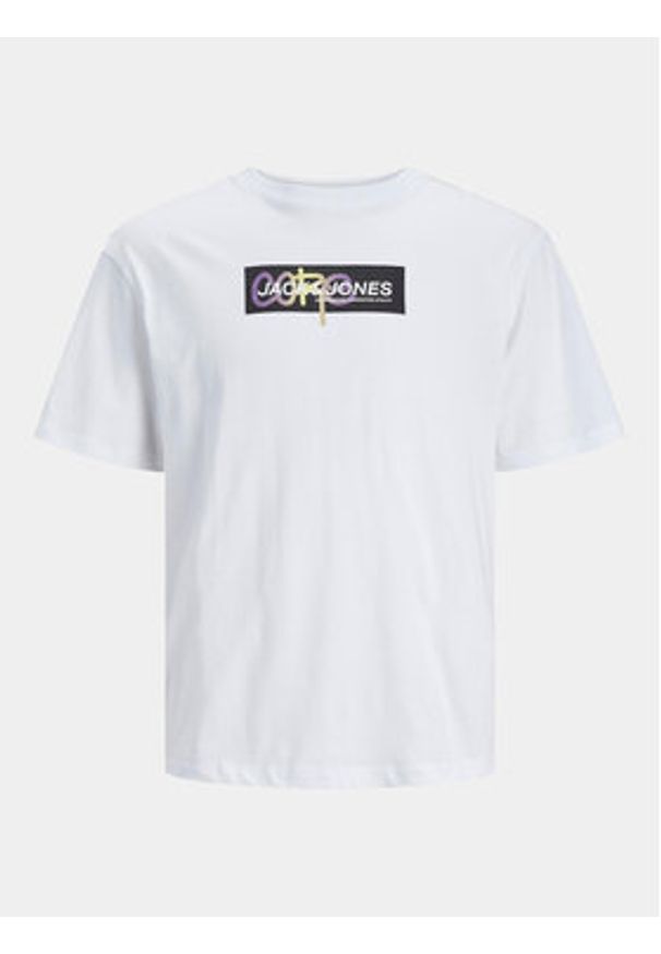 Jack & Jones - Jack&Jones Komplet 5 t-shirtów Aop Print 12260781 Kolorowy Relaxed Fit. Materiał: bawełna. Wzór: nadruk, kolorowy
