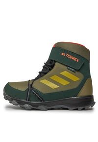 Adidas - adidas Trekkingi Terrex Snow Cf Rain.Rdy Zielony. Kolor: zielony. Materiał: materiał. Model: Adidas Terrex. Sport: turystyka piesza
