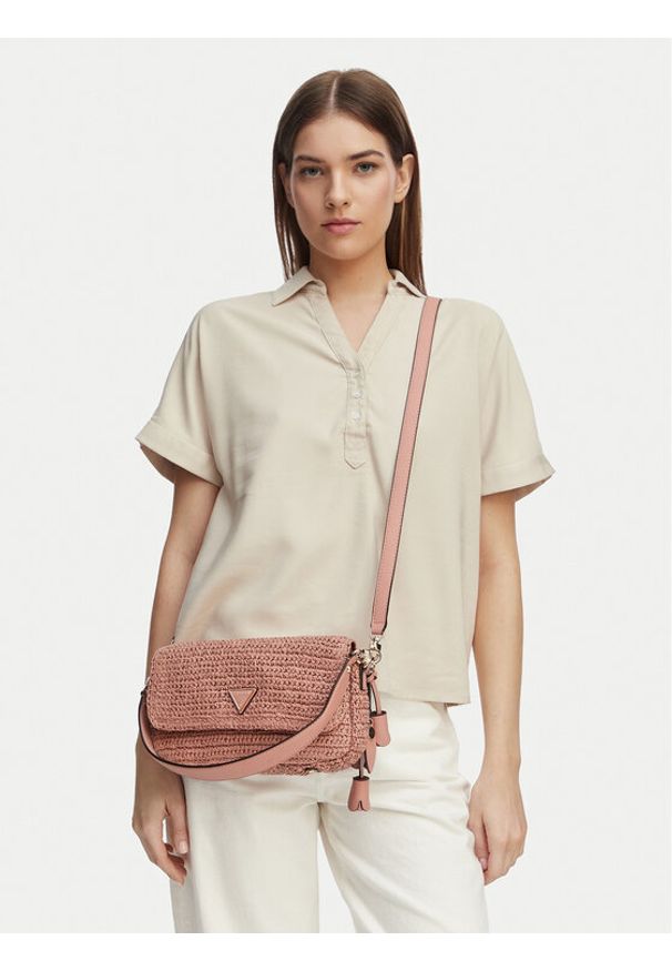 Guess Torebka Ofelia HWWG99 23190 Różowy. Kolor: różowy