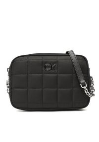 Calvin Klein Torebka Re-Lock Quil Camera Bag Nyl K60K610640 Czarny. Kolor: czarny