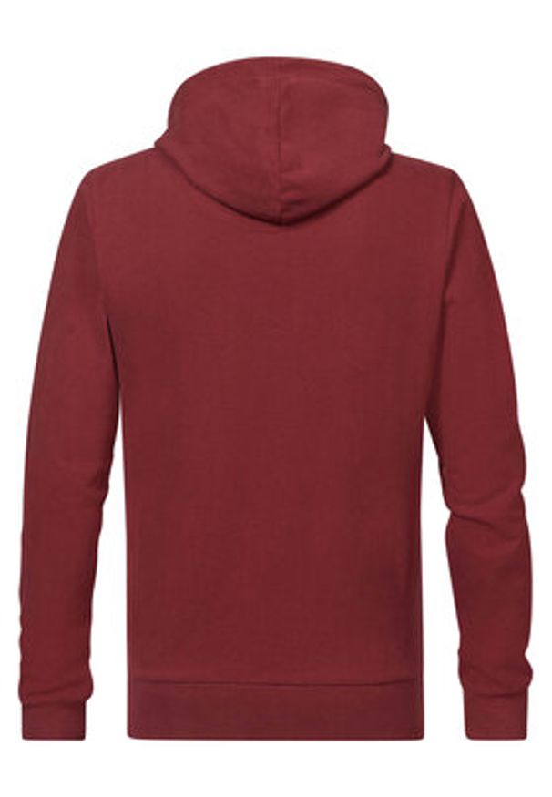 Petrol Industries Bluza M-1030-SWH302 Czerwony Regular Fit. Kolor: czerwony. Materiał: bawełna