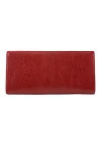 Wittchen - Damski portfel skórzany stylowy na napę. Kolor: czerwony. Materiał: skóra #6