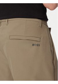 BOSS Szorty materiałowe S Commuter 10.5 Inch 50540337 Zielony jasny Slim Fit. Kolor: zielony. Materiał: syntetyk #4