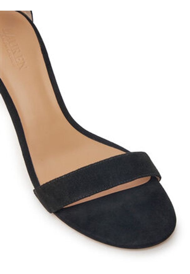 Lauren Ralph Lauren - LAUREN RALPH LAUREN Sandały Allie 802959175001 Czarny. Kolor: czarny. Materiał: skóra