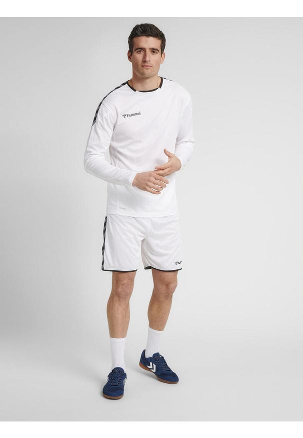 Hummel koszulka męska z długim rękawem hml Authentic Poly Jersey. Kolor: biały. Materiał: jersey. Długość rękawa: długi rękaw. Długość: długie. Sport: fitness
