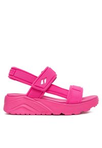 skechers - Sandały Skechers. Kolor: różowy