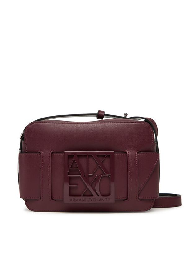 Armani Exchange Torebka 942699 0A874 UA343 Bordowy. Kolor: czerwony. Materiał: skórzane