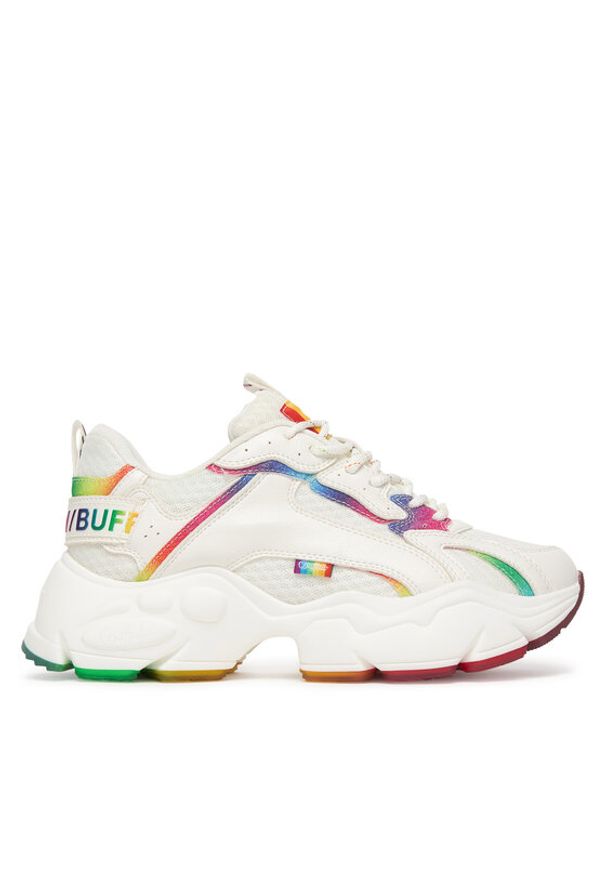 Buffalo Sneakersy 1410125 Biały. Kolor: biały. Materiał: skóra