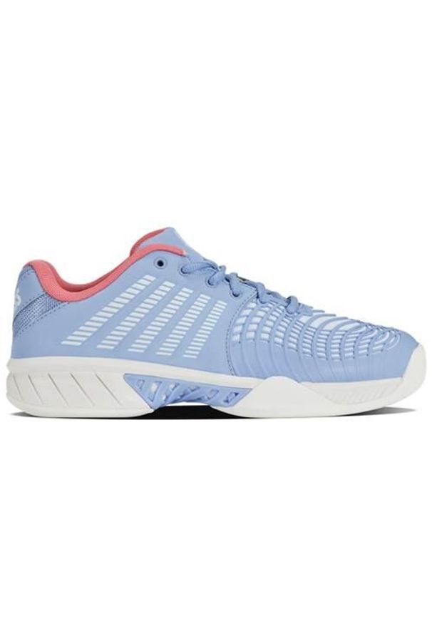 Buty do tenisa damskie K-Swiss Express Light 3. Zapięcie: sznurówki. Kolor: niebieski. Materiał: materiał, syntetyk. Szerokość cholewki: normalna. Sport: tenis