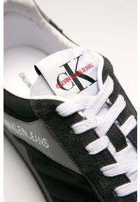 Calvin Klein Jeans - Buty. Zapięcie: sznurówki. Kolor: czarny. Materiał: materiał, syntetyk, skóra ekologiczna, guma, zamsz. Szerokość cholewki: normalna #2