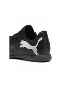 Puma - Młodzieżowe buty piłkarskie FUTURE 7 PLAY IT PUMA Black White. Kolor: biały, czarny, wielokolorowy. Sport: piłka nożna