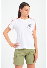 Aeronautica Militare - T-shirt damski AERONAUTICA MILITARE. Okazja: na co dzień. Materiał: materiał. Styl: casual #2