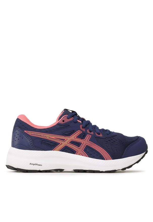 Asics Buty do biegania Gel-Contend 8 1012B320 Granatowy. Kolor: niebieski. Materiał: mesh, materiał