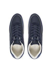 Calvin Klein Sneakersy Low Top Lace Up Repreve Mix HM0HM01714 Granatowy. Kolor: niebieski. Materiał: zamsz, skóra #5