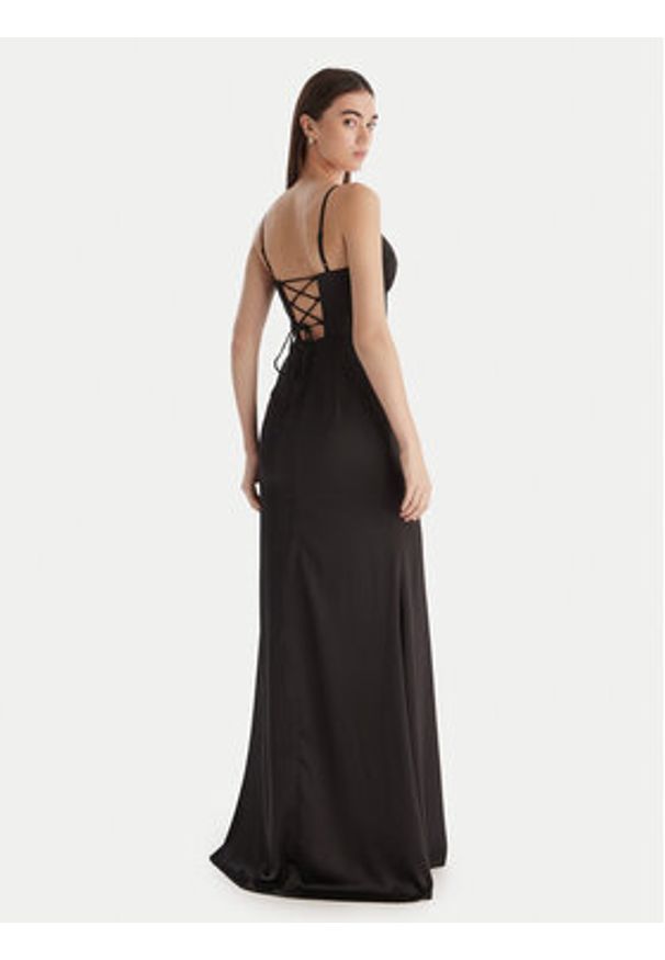 Artigli Sukienka wieczorowa ACAB003486 Czarny Regular Fit. Kolor: czarny. Materiał: syntetyk. Styl: wizytowy