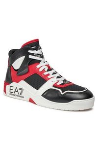 EA7 Emporio Armani Sneakersy X8Z039 XK331 S915 Czarny. Kolor: czarny. Materiał: materiał