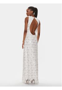 ROTATE Sukienka wieczorowa 111352 Biały Regular Fit. Kolor: biały. Materiał: syntetyk. Styl: wizytowy #3