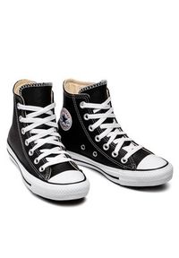 Converse Trampki Chuck Taylor All Star HI 132170C Czarny. Kolor: czarny. Materiał: skóra #7