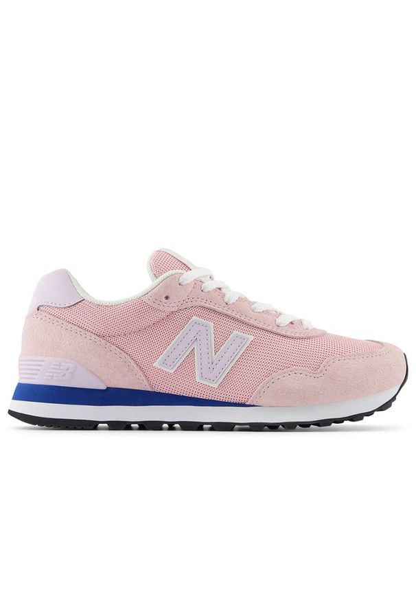 Buty New Balance WL515ADP - różowe. Okazja: na co dzień. Kolor: różowy. Materiał: guma, zamsz, materiał, syntetyk. Szerokość cholewki: normalna