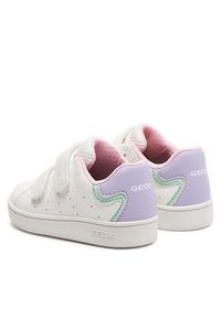 Geox Sneakersy B Eclyper Girl B365MA 000BC C0761 Biały. Kolor: biały