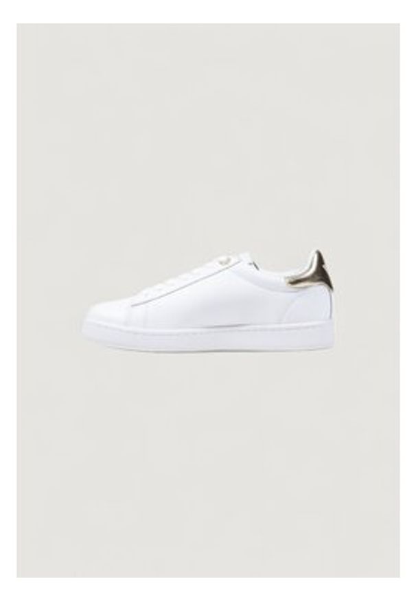 EA7 Emporio Armani Sneakersy 7X000331 AF10848 M0015 Biały. Kolor: biały. Materiał: skóra