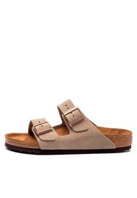 Birkenstock Klapki Arizona Bs 0951301 Szary. Kolor: szary. Materiał: skóra, zamsz #7