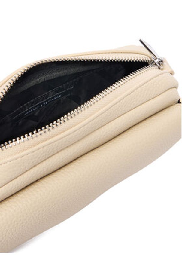 Armani Exchange Torebka XW001547 AF17019 U1092 Beżowy. Kolor: beżowy. Materiał: skórzane