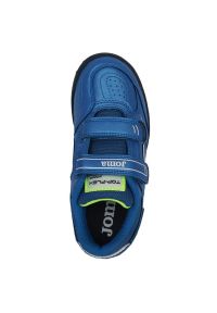 Buty piłkarskie Joma Top Flex In Jr TPJS2444INV niebieskie. Zapięcie: rzepy. Kolor: niebieski. Materiał: materiał, syntetyk, guma. Szerokość cholewki: normalna. Sport: piłka nożna #5