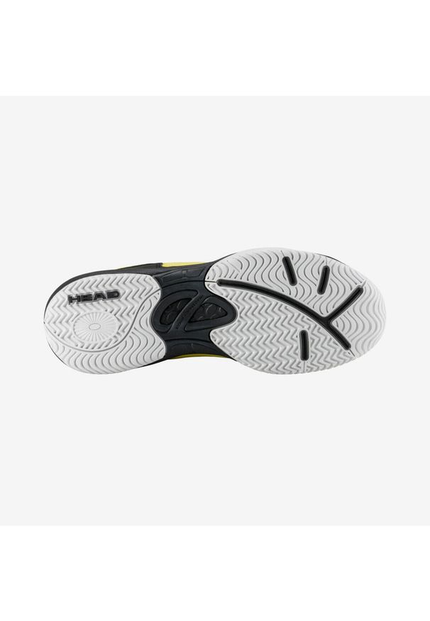 Buty do tenisa dla dzieci Head Sprint 3.5. Zapięcie: zamek. Kolor: żółty. Materiał: syntetyk, materiał. Sport: tenis, bieganie