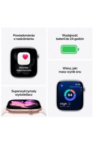 APPLE - Apple Watch Series 11 OLED 46 mm Cyfrowy 416 x 496 px Ekran dotykowy Czarny Wi-Fi GPS. Rodzaj zegarka: cyfrowe. Kolor: czarny