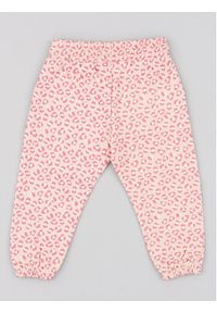 Zippy Spodnie dresowe ZBGAP0401 23029 Różowy Regular Fit. Kolor: różowy. Materiał: bawełna #3