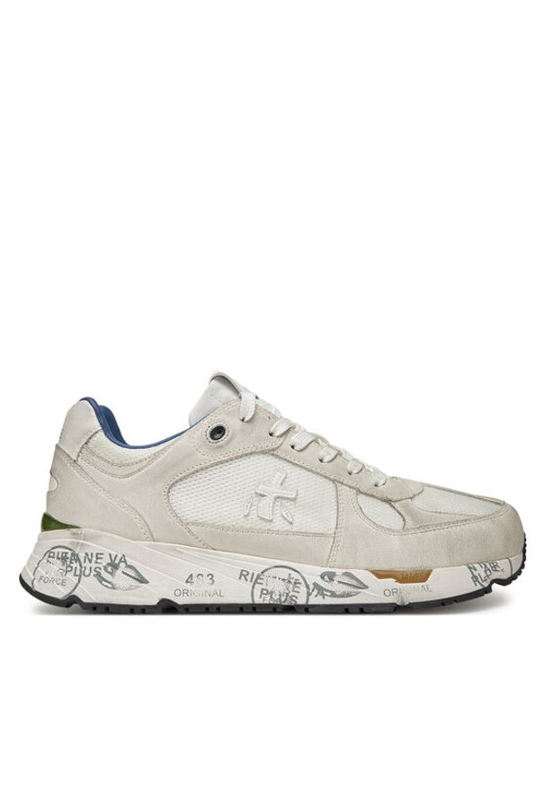 Premiata Sneakersy MASE VAR 6621 Biały. Kolor: biały. Materiał: skóra