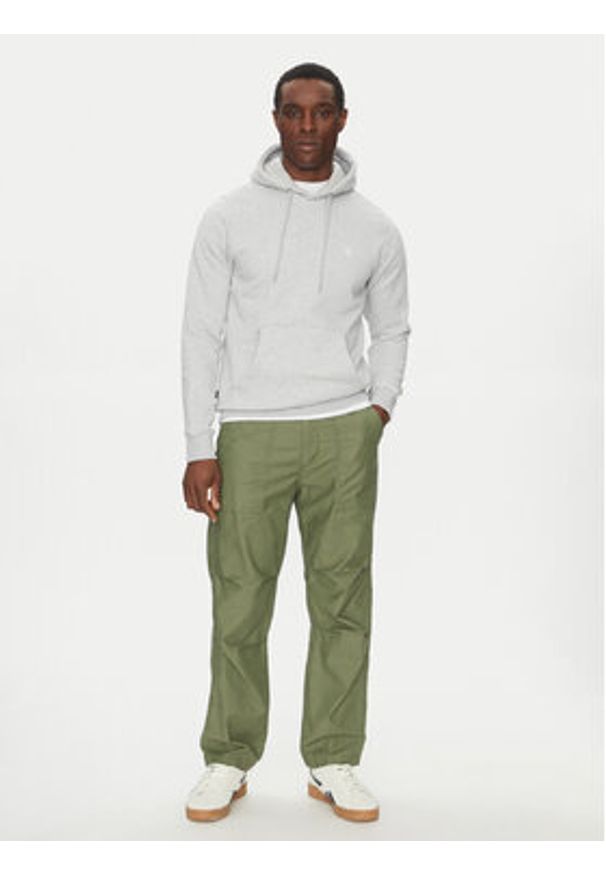 Element Bluza ELYFT00198 Szary Regular Fit. Kolor: szary. Materiał: bawełna