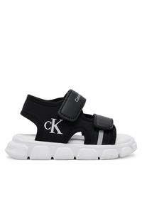 Sandały Calvin Klein Jeans. Kolor: czarny
