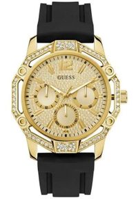 Zegarek męski Guess GW0954G2 CYRKONIE czarny. Kolor: czarny #1
