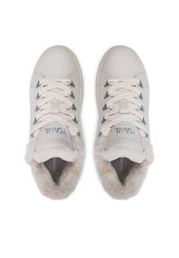Karl Lagerfeld - KARL LAGERFELD Sneakersy KL67544 Biały. Kolor: biały. Materiał: skóra #6