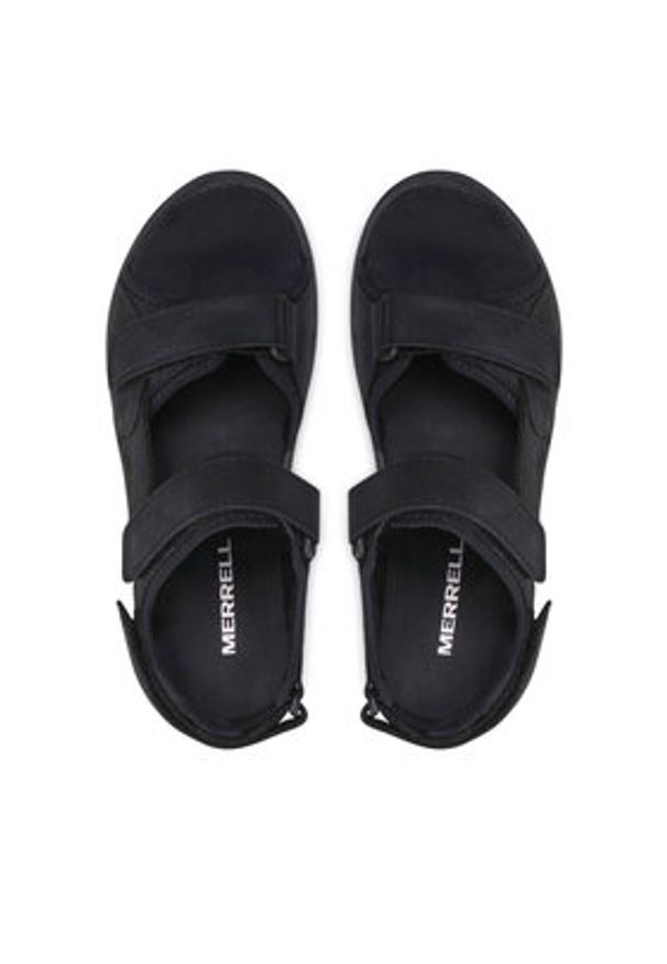 Merrell Sandały Sandspur 2 Convert J002715 Czarny. Kolor: czarny. Materiał: nubuk, skóra