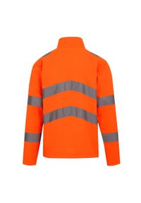 Regatta - Kurtka Softshellowa Męska 2 Warstwy HiVis. Kolor: żółty, pomarańczowy, wielokolorowy