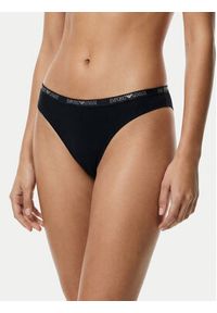 Emporio Armani Underwear Komplet fig brazylijskich EW000406 AF19024 MC005 Czarny. Kolor: czarny. Materiał: wiskoza #5