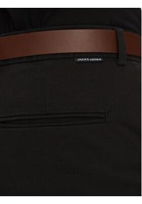 Jack & Jones - Jack&Jones Szorty materiałowe Marco 12269368 Czarny Regular Fit. Kolor: czarny. Materiał: bawełna #3