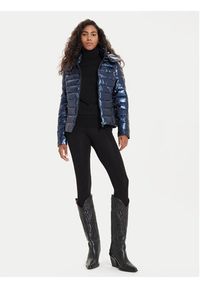 Morgan Kurtka zimowa 242-GELOLA Niebieski Regular Fit. Kolor: niebieski. Materiał: syntetyk. Sezon: zima #5