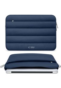 TECH-PROTECT - Etui Tech-Protect Fluffy Laptop 15-16 granatowy. Kolor: niebieski. Materiał: materiał. Styl: elegancki, casual #6