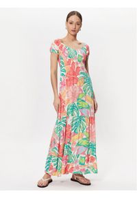 Maaji Sukienka letnia 2030CLD001 Kolorowy Regular Fit. Materiał: wiskoza. Wzór: kolorowy. Sezon: lato #1