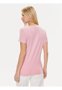 Guess T-Shirt Skylar V4GI09 J1314 Różowy Slim Fit. Kolor: różowy. Materiał: bawełna #2