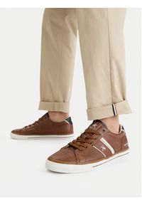 Beverly Hills Polo Club Sneakersy CEO-FRISCO-01 Brązowy. Kolor: brązowy. Materiał: materiał #4